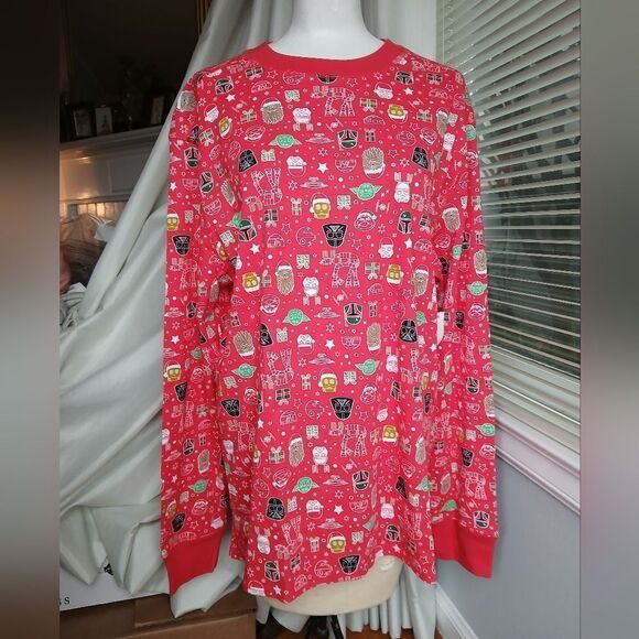 NWT Mens Star Wars Pajama SET  Sz L - Picture 1 of 7